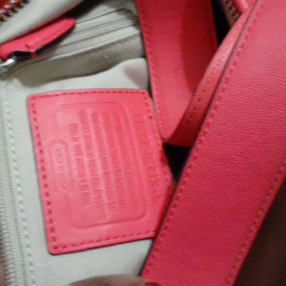 COACH PERFORATED LEATHER HOBO DUFF BAG NWT - Picture 9 of 9